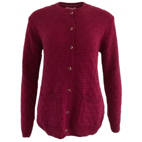 Reflect Cerise Cardigan